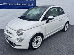 White Used 2021 Fiat 500 Dolcevita Hatchback | £10,995