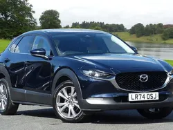 Blue Used 2024 Mazda CX-30 Exclusive-Line SUV | £22,995 (A bit pricey)