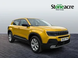 Yellow New 2025 Jeep Avenger Altitude SUV | £22,000 (Fair price)