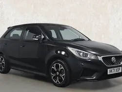 Black Used 2021 MG MG3 Excite Hatchback | £9,781 (Fair price)