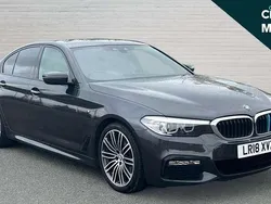 Grey Used 2018 BMW 520 M Sport Sedan | £18,431 (Fair price)