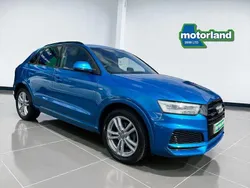 Blue Used 2017 Audi Q3 S-Line SUV | £14,999 (A bit pricey)
