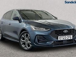 Blue Used 2023 Ford Focus ST-Line Hatchback | £15,281 (Fair price)