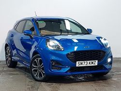 Blue Used 2023 Ford Puma ST-Line Hatchback | £19,498 (Fair price)