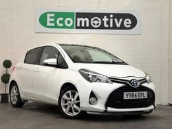 White Used 2014 Toyota Yaris Hybrid Hatchback | £6,495 (A bit pricey)