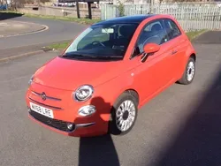 Passion pink Used 2018 Fiat 500 Lounge Hatchback | £6,990 (Fair price)