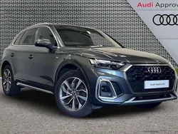 Grey Used 2022 Audi Q5 S-Line SUV | £32,995 (Fair price)