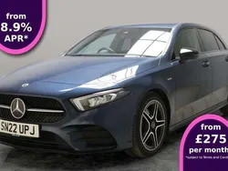 Blue Used 2022 Mercedes A180 Executive Hatchback | £19,437 (Fair price)