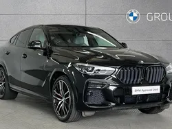 Black Used 2022 BMW X6 M Sport SUV | £46,990 (Good price)