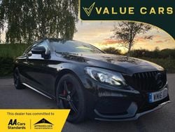 Black Used 2016 Mercedes C250 AMG line Coupe | £13,550 (Fair price)