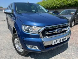 Blue Used 2016 Ford Ranger Limited Pickup | £7,995 (Fair price)
