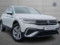 White Used 2022 VW Tiguan Allspace Life SUV | £25,495 (Good price)