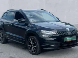Pearl black magic Used 2021 Skoda Karoq SportLine SUV | £20,880 (Fair price)
