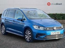 Blue Used 2020 VW Touran R-line MPV | £22,925 (Fair price)