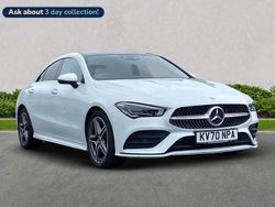 White Used 2020 Mercedes CLA220 AMG Line Premium Plus Sedan | £22,899 (Fair price)