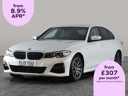 White Used 2019 BMW 320 M Sport Sedan | £18,903 (Fair price)