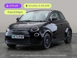 Black Used 2023 Fiat 500e La Prima Hatchback | £17,314 (Fair price)