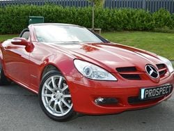 Fire opal red Used 2007 Mercedes SLK200 Cabriolet | £8,900 (Expensive)