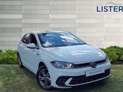 White Used 2022 VW Polo R-line Hatchback | £16,393 (Fair price)