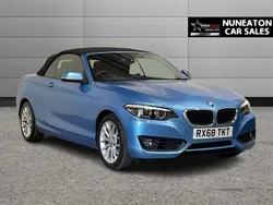 Blue Used 2018 BMW 218 Comfort Edition Cabriolet | £13,500 (Fair price)