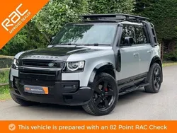 Silver Used 2020 Land Rover Defender First Edition SUV | £44,990 (Fair price)