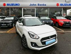 White Used 2024 Suzuki Swift SZ5 Hatchback | £17,795 (Fair price)