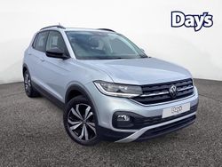 Silver Used 2023 VW T-Cross Black Edition SUV | £17,202 (Fair price)