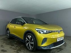 Yellow Used 2021 VW ID.4 Pro Performance SUV | £16,499 (Fair price)