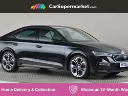 Black Used 2023 Skoda Octavia vRS Hatchback | £28,176 (Fair price)