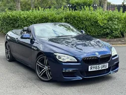 Blue Used 2015 BMW 650 Cabriolet M Sport Cabriolet | £17,695