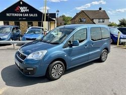 Metallic blue Used 2017 Peugeot Partner Tepee Allure MPV | £12,995 (Expensive)
