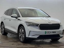 Moon white metallic Used 2024 Skoda Enyaq iV SUV | £26,995 (Fair price)