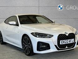 White Used 2022 BMW 420 M Sport Coupe | £28,995 (Good price)