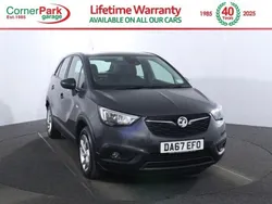 Grey Used 2017 Vauxhall Crossland X S SUV | £7,749 (Fair price)