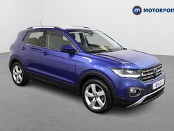Blue Used 2021 VW T-Cross SEL SUV | £16,549 (Fair price)