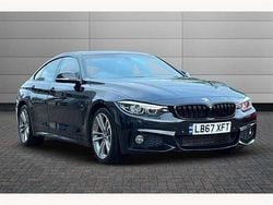 Black sapphire Used 2018 BMW 420 M Sport Coupe | £15,980 (Fair price)