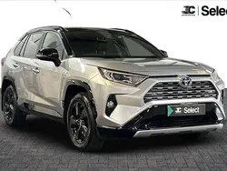 Silver Used 2019 Toyota RAV4 Hybrid SUV | £23,500 (A bit pricey)
