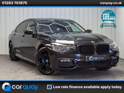 Black Used 2016 BMW 740L M Sport Sedan | £19,795 (Good price)