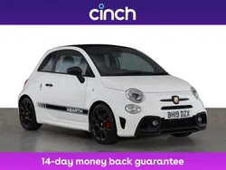 White Used 2019 Abarth 595 Competizione Hatchback | £13,999 (Expensive)