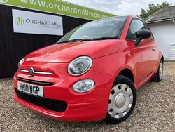 Pink Used 2018 Fiat 500 Pop Hatchback | £6,795 (Fair price)