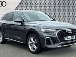 Grey Used 2022 Audi Q5 S-Line SUV | £28,855 (Fair price)