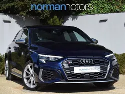 Blue Used 2021 Audi S3 Business Hatchback | £27,495 (Fair price)