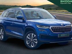 Race blue metallic Used 2021 Skoda Kodiaq SE L SUV | £25,215 (Fair price)