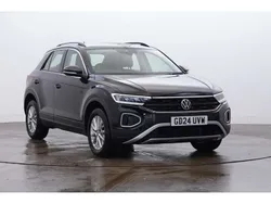Black Used 2024 VW T-Roc Life SUV | £20,206 (Fair price)