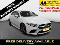 White Used 2020 Mercedes A200 AMG line Hatchback | £16,295 (Fair price)