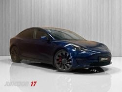 Blue Used 2021 Tesla Model 3 Performance Sedan | £19,775 (Fair price)