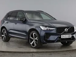 Denim blue Used 2022 Volvo XC60 R-Design SUV | £30,750 (Fair price)