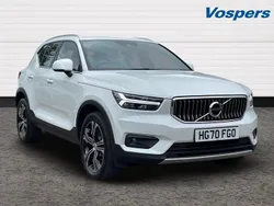 White Used 2021 Volvo XC40 Inscription SUV | £22,990 (Good price)