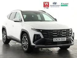 White Used 2024 Hyundai Tucson Ultimate SUV | £32,299 (Expensive)