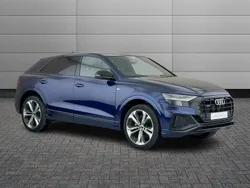 Blue Used 2023 Audi Q8 Black Edition SUV | £48,991 (Fair price)